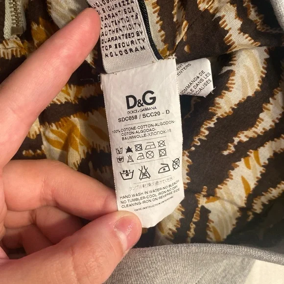 D&G Dolce & Gabbana dress